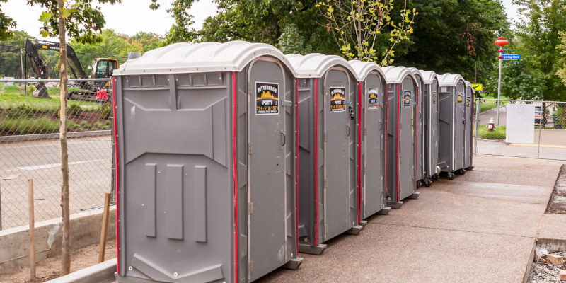 Porta Johns in Asheboro, North Carolina