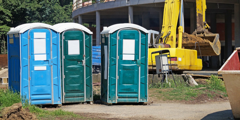 Construction Site Portable Toilets in Thomasville, North Carolina